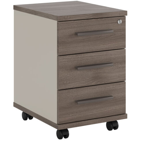 Тумба подкатная 3 ящика New Line NLN363303