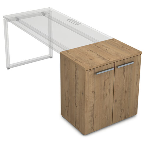 Тумба опорная распашная 70 см 9Т.007