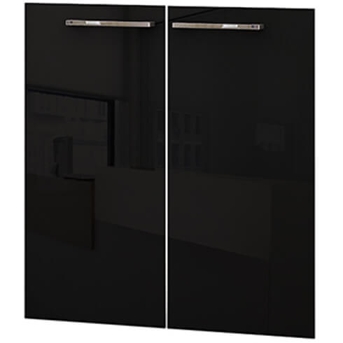 Двери для шкафа (черный глянец)    Taim-Max 4ФКС.009