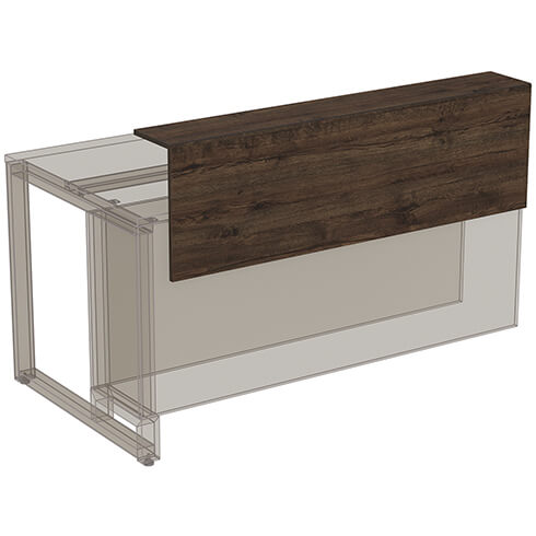 Надставка президиум 120 см (укороченная) Саммит (Summit) 16НПК.016.1