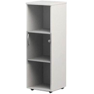 Шкаф узкий средний комбинированный со стеклом правый Эдем-2 Э-42.1+14.0R+ЭВ