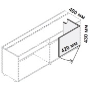 Двери для шкафа 1650 мм 5-th Element 173192