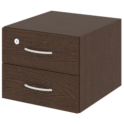 Тумба подвесная 2 ящика для прямых столов В.ПЯ-1