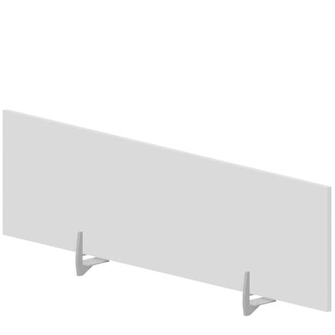 Фронтальный экран 140 см для отдельного стола (меланин) UMSFS140