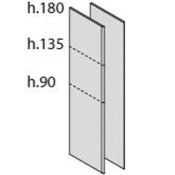 Боковины к стеллажам 135 см Iulio 158 607