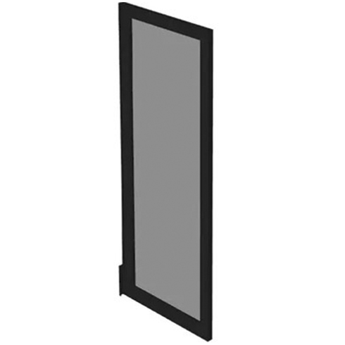 Дверь средняя стеклянная универсальная Ts-08.1