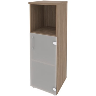 Пенал средний с нишей со стеклом правый Onix Direct O.SU-2.2(R)