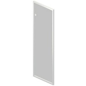 Дверь средняя стеклянная в алюминиевой раме Rio Project R-04.1