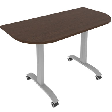 Стол радиусный складной мобильный 130 см  СМ-4.1 Рива