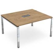 Начальный модуль стола для переговоров 160 см Gloss Line НСПН-П.928