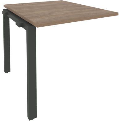 Проходной наборный элемент переговорного стола 78х98 см Onix Metall-P O.MP-NPRG-0