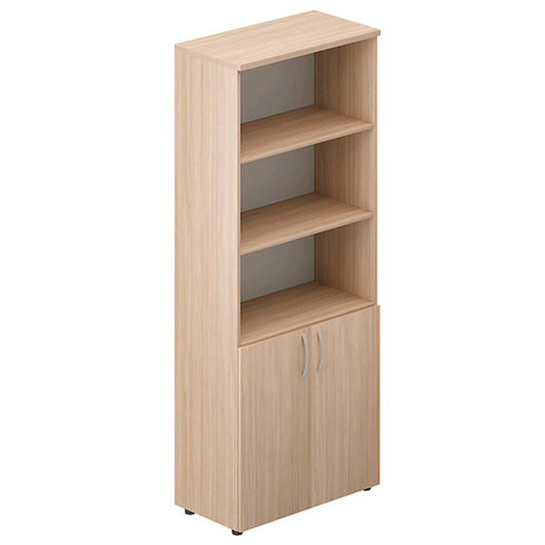 Шкаф для документов (2 двери, 4 полки, ниши)  MNHS833 