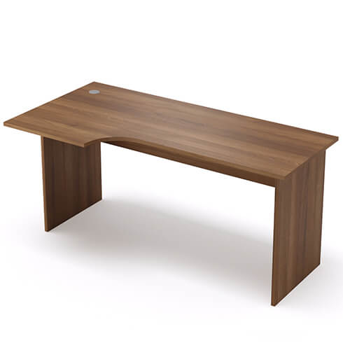 Стол криволинейный левый 160х80 см Стиль Alsav 2С.043