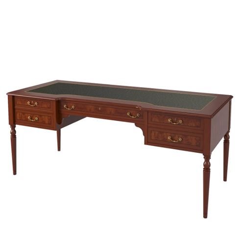 Стол руководителя (кожа), полуглянцевый 01125