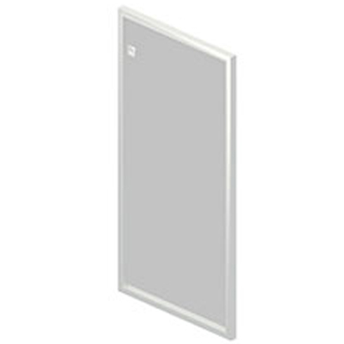 Дверь низкая стеклянная в алюминиевой раме  Rio Project R-03.1