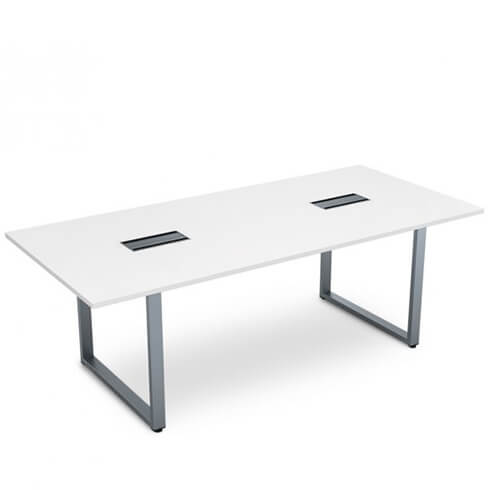 Переговорный стол 220х100 см  СПГ-О.939 Gloss