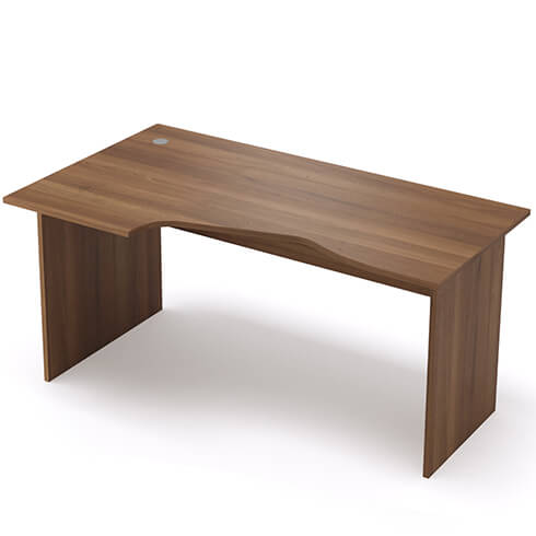 Стол криволинейный левый 160х90 см Стиль Alsav 2С.020 