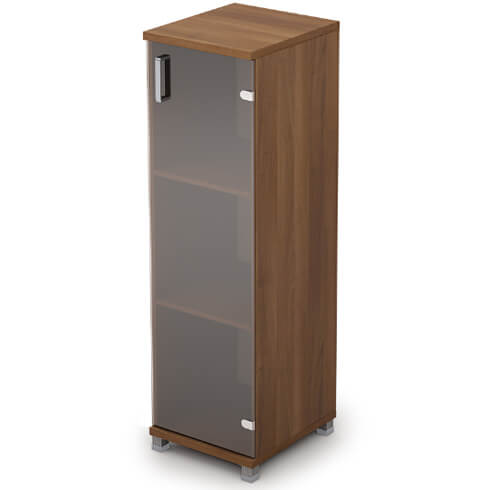 Шкаф средний узкий (стекло тонированное) Avance 6П.015.3