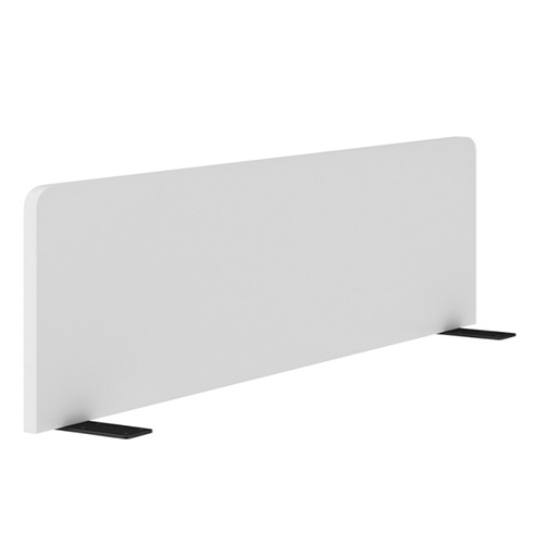 Экран стола 1400, ЛДСП в белом цвете + крепление AKS166 (Белый) EVOLUTION EVL503W.H+AKS166