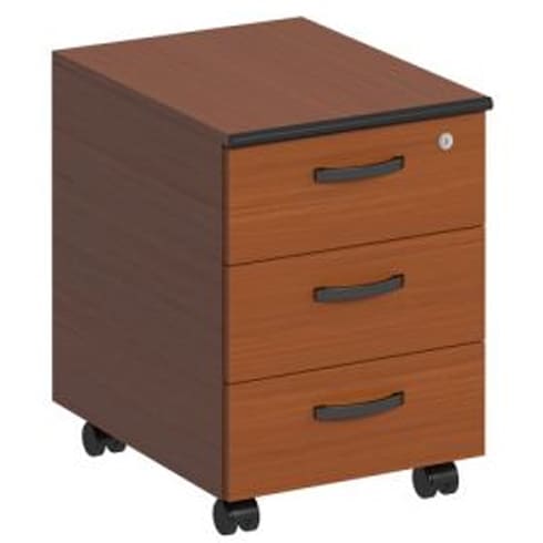 Тумба выкатная 3-х ящичная с центральным замком ДР 219 