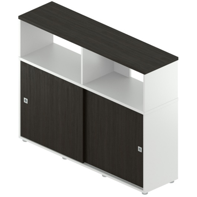 Объединяющая тумба-купе с полками Rio System R-30.1