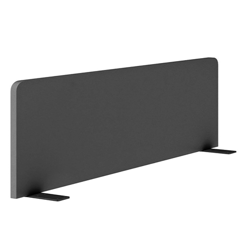 Экран стола 1600, ЛДСП в цв. Антрацит + крепление AKS166 (Антрацит) EVOLUTION EVL505W.ANT+AKS166