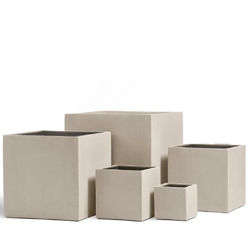 Кашпо Effectory Beton куб 20 см
