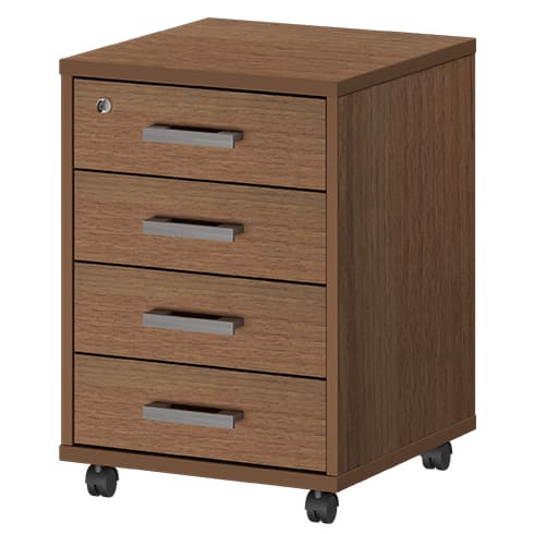 Тумба подкатная с 4-мя ящиками Арго АТ-04