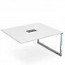 Конечный модуль стола для переговоров 120 см Gloss Line НСПК-О.926