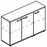 Шкаф низкий комбинированный закрытый (топ ДСП) Alta МР 9454