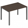 Стол письменный на металлоопорах 120 см (глубина 72) TDM322121