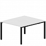 Составной стол на 2 рабочих места 118 см (меламиновые аутлеты) STN2TM127