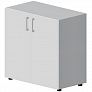 Шкаф низкий закрытый (ручки - алюминий) OMLS762