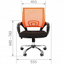 Офисное кресло CHAIRMAN 696 CHROME