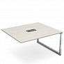 Конечный модуль стола для переговоров 140 см Gloss Line НСПК-О.927
