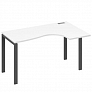 Стол эргономичный правый "Классика" на металлокаркасе UNO A4 А4 Б1 034
