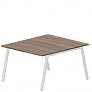 Составной стол на 2 рабочих места 118х136 см (меламиновые аутлеты) ARN2TM127