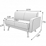 Секция 2-х местная левая Лион Э Li 2 L
