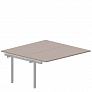 Приставной элемент на 2 рабочих места 158х156,6 см UNN2TPS168