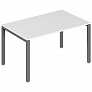 Стол письменный на металлоопорах 140 см (глубина 72) TDM322122
