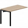 Приставной стол 118х68 см (2 громмета)  STNPG127