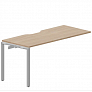 Приставной стол 158х68 см (с эргономичным вырезом)  STNPV167