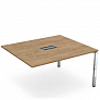 Средний модуль стола для переговоров 120 см Gloss Line НСПС-П.926