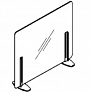 Надставка на стол без выреза стекло 900х4х400 мм EP.SNS-90-40