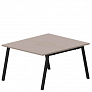 Составной стол на 2 рабочих места 118х136 см (меламиновые аутлеты) ARN2TM127