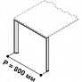 П-образная опора для стола глубиной 800 мм  5th element system 153 701