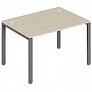 Стол письменный на металлоопорах 120 см (глубина 72) TDM322121