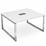 Начальный модуль стола для переговоров 120 см Gloss Line НСПН-О.926