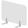 Торцевой промежуточный экран Plexi для стола глубиной 68 см (с кронштейнами)    UPSLI068