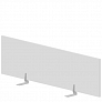 Экран фронтальный для отдельного стола 138 см (с кронштейнами)  UMSFS138